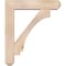 Ekena Millwork Imperial Craftsman Smooth Bracket w/ Offset Brace, Douglas Fir, 7 1/2"W x 34"D x 40"H BKT0806X34X40IMP04SDF - alternate 4